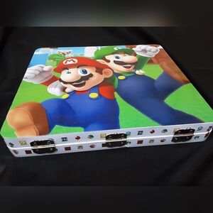 Super Mario Bros Themed Art Case